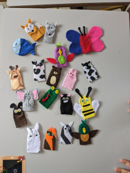 Atelier Théâtre de marionnettes à l'IME de Brebières